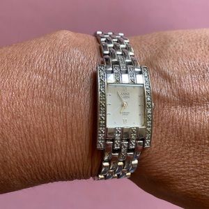 Ann Klein silver watch